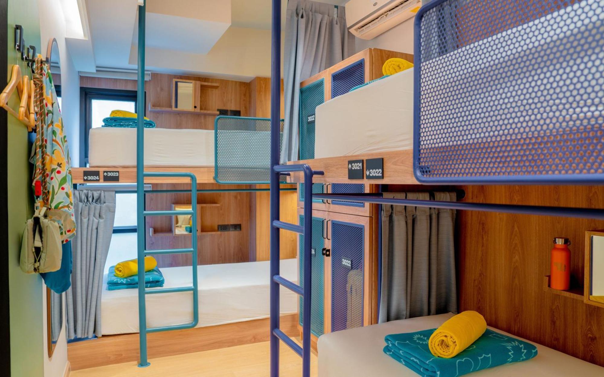 Bett im gemischten Schlafsaal mit 4 Betten